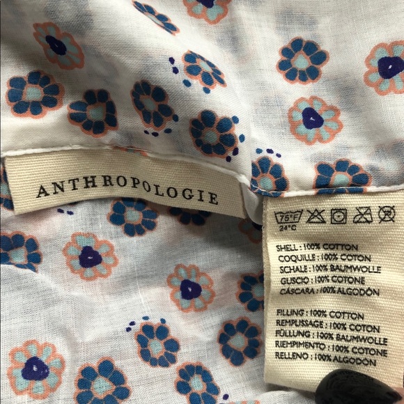 Anthropologie Santorini euro sham - Picture 7 of 8